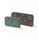 Women's Patterned Zipper Wallet