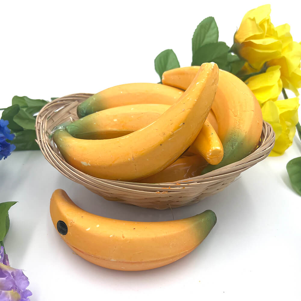 Natural Banana Decorative Soap of 6