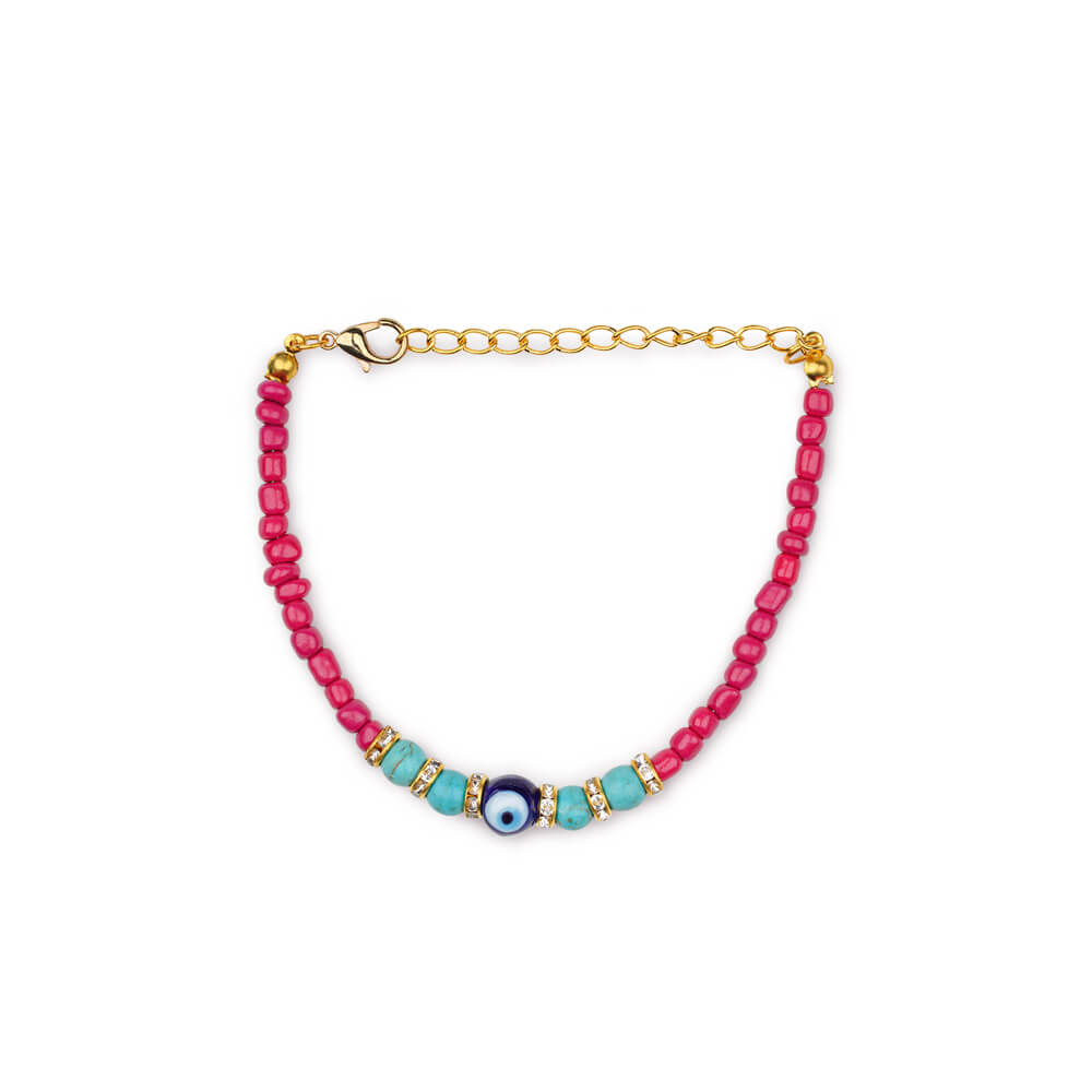 Colourful Beaded Bracelet Set