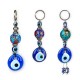 Evil Eye Beads and Ceramic Collectible Keychain Set
