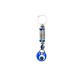 Blue Evil Eye Bead Keychain Set with Different Designs