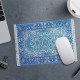 Light Blue Persian Rug Mouse pad